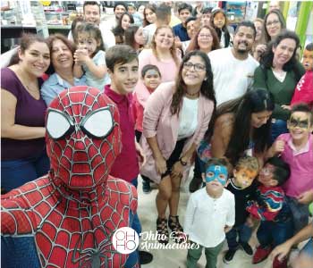 animaciones infantiles de spiderman en Sevilla